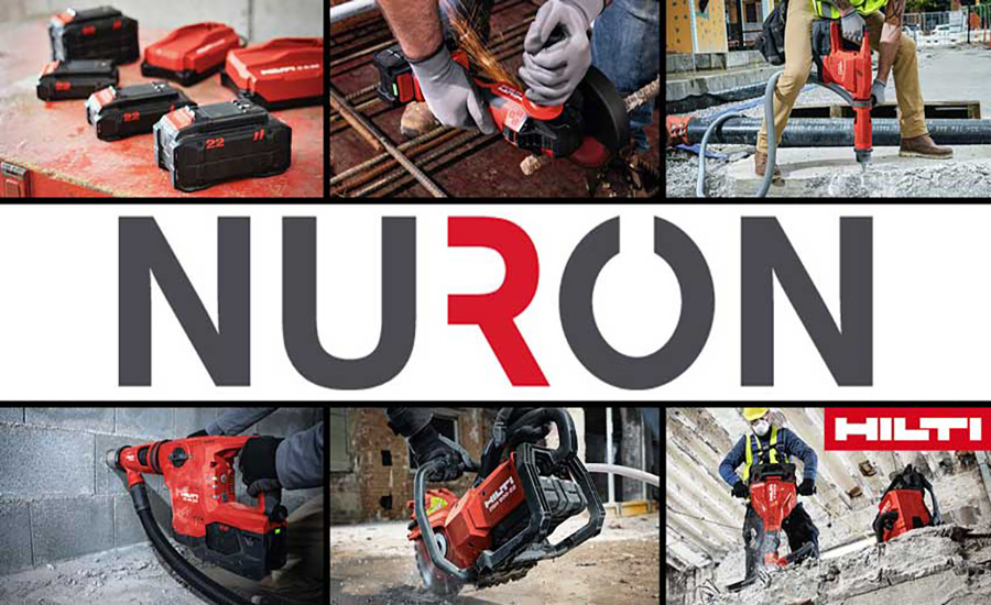 Hilti Unveils its New Nuron 22V Cordless Tools