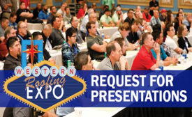 Western Roofing Expo is seeking proposals for speakers and presenters to hold workshops during its 2024 expo in Las Vegas this fall.