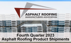 ARMA Fourt Quarter 2023 Asphalt Roofing Product Shipments Report