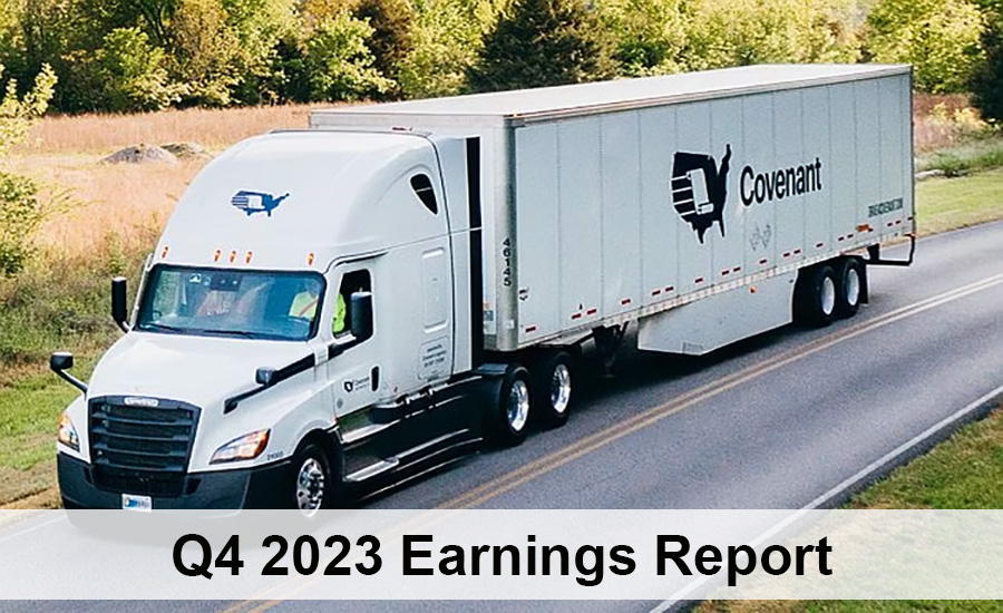 Covenant Logistics 2023 Q4 Earnings Report