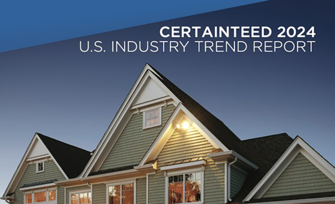 CertainTeed partenred with Ipsos to produce its 2024 U.S. Industry Trends report.