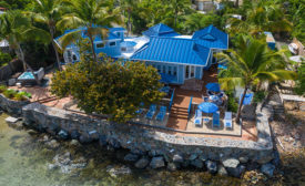 Major restoration on the island of St. John gives home (pictured) damaged by Hurricane Irma new life.