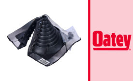 A picture of Oatey’s Retro Master Flash Roof Flashing.